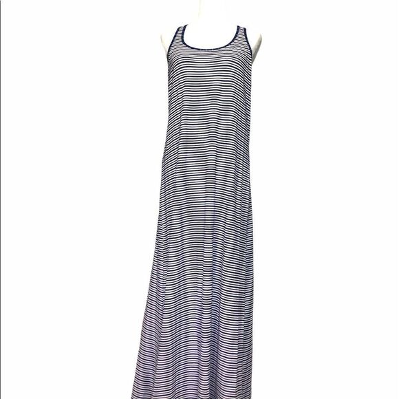 🆕 tommy bahama stripes racerback maxi dress - Picture 3 of 8
